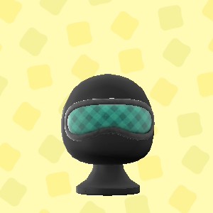 あつ森のアイマスクのグリーン