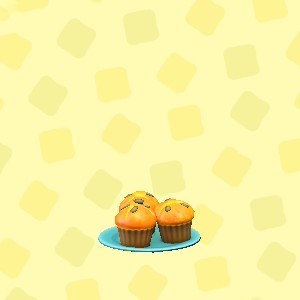 あつ森のカボチャのカップケーキ
