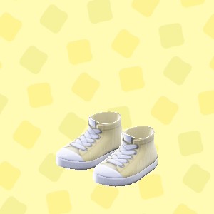 あつ森のラバートゥハイカットスニーカー