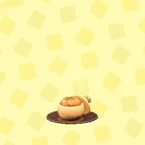 あつ森のまるごとカブあんかけ