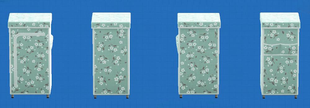 あつ森のファッションケースのライトブルー