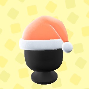 あつ森のもこもこナイトキャップのオレンジ