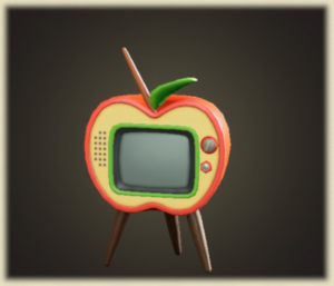 あつ森のリンゴのテレビ