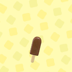 あつ森のチョコレートアイスキャンディー