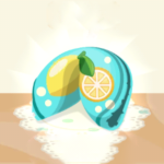 ポケ森のモニカと爽やかレモネードカフェのフォーチュンクッキー