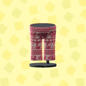 あつ森のタイパンツのレッド