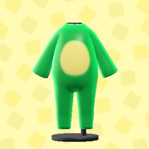 あつ森のカエルなふくのグリーン