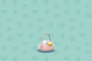 ポケ森のオーナメントいっぱいのカゴ