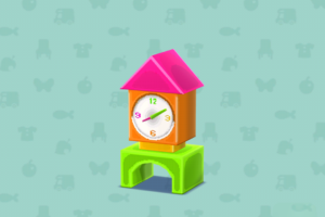 ポケ森のカラフルなとけい（ビタミンカラフル）