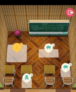 ポケ森のノーマルレッスン42-3の指定家具設置前