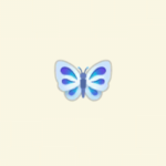 ポケ森のそらいろのスカイバタフライ