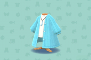 ポケ森のロングカーディガン・スカイブルー