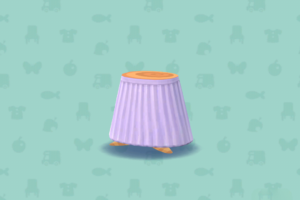 ポケ森のチュールスカート・パープル