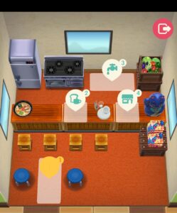 ポケ森のノーマルレッスン34-6の指定家具設置前