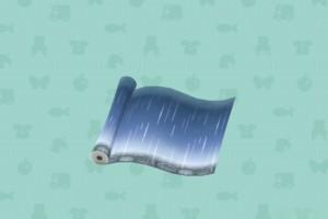 ポケ森のしとしとあめもようのかべ