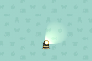 ポケ森のマジックショーのステージライト
