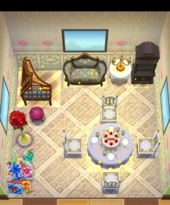 ポケ森のノーマルレッスン13-2の指定家具設置後