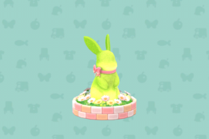 ポケ森のうさぎこうえんのトピアリー