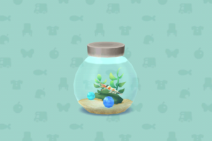ポケ森のレッドビーシュリンプのすいそう