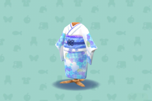 ポケ森のすいさいのあじさいなきもの・あお
