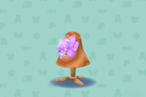 ポケ森のあじさいのかざりおび・もも