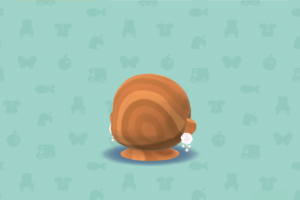 ポケ森のホワイトローズのイヤリング