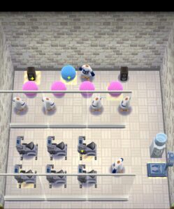 ポケ森のノーマルレッスン34-4の指定家具設置後