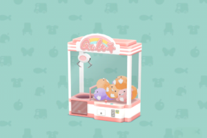 ポケ森のぬいぐるみのクレーンゲーム