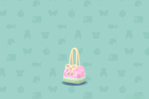 ポケ森のはるいろモダンきんちゃく・もも