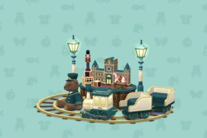 ポケ森のトイショップのきかんしゃ