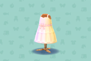 ポケ森のコットンキャンディなワンピース