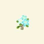 ポケ森のブルーのビーチプルメリア