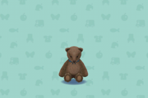 ポケ森のアンティークなテディベア