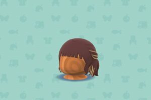 ポケ森のインナーカラーアレンジ・ゴールド