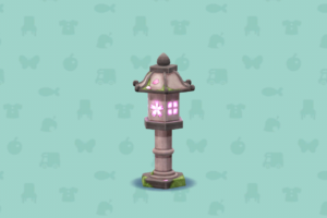 ポケ森のみやびなさくらのいしどうろう