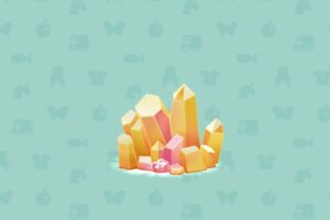 ポケ森のおおきなうみのほうせき・イエロー