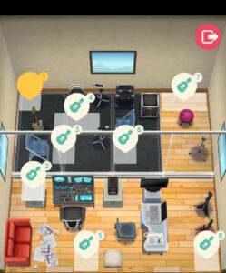 ポケ森のノーマルレッスン12-8の指定家具設置前