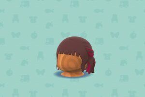ポケ森のインナーカラーアレンジ・レッド