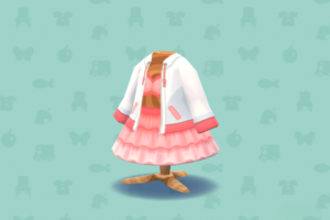 ポケ森のマリンパーカー＆ビキニ・ホワイト