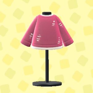 あつ森のダメージニットのピンク
