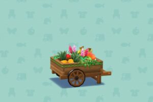 ポケ森のワゴンいっぱいのトロピカルフルーツ