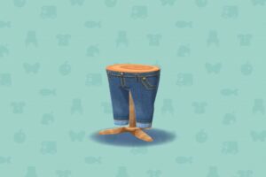 ポケ森のロールアップデニム・ネイビー