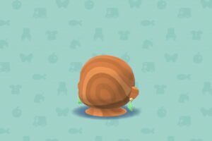 ポケ森のシーグラスのイヤリング・グリーン