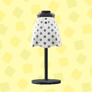 あつ森のリボンショルダーキャミのブラック