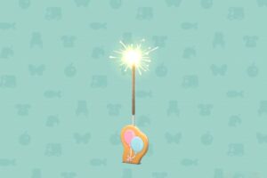 ポケ森のおおきなケーキのはなび
