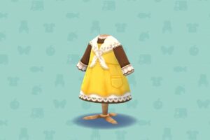 ポケ森のパンケーキカフェのワンピース