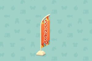 ポケ森のフードフェスののぼり