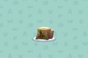 ポケ森のきりかぶのスツール