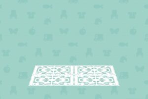 ポケ森のおおきなケーキのレースペーパー
