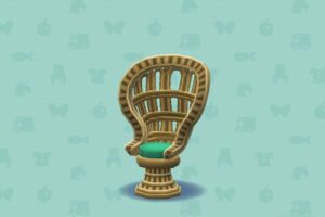 ポケ森のピーコックチェア